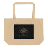 Sri Yantra Map - Color Guidance and Sequence - Large organic tote bag - Svietliy’s