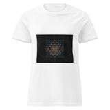 Sri Yantra Map - Color Guidance and Sequence - Women's short sleeve t-shirt - Svietliy’s