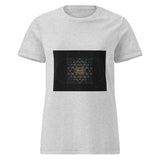 Sri Yantra Map - Color Guidance and Sequence - Women's short sleeve t-shirt - Svietliy’s