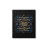 Sri Yantra Map - Metal prints - Svietliy’s