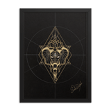 The Elephant of Queen Maya - Framed poster - Svietliy’s