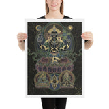 Three Bodhisattvas - Framed poster - Svietliy’s