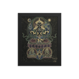 Three Bodhisattvas - Framed poster - Svietliy’s