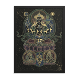 Three Bodhisattvas - Framed poster - Svietliy’s