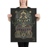 Three Bodhisattvas - Framed poster - Svietliy’s