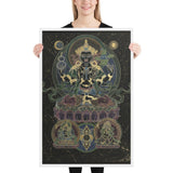 Three Bodhisattvas - Framed poster - Svietliy’s