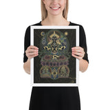 Three Bodhisattvas - Framed poster - Svietliy’s