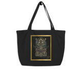 Three Bodhisattvas - Large organic tote bag - Svietliy’s