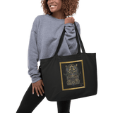 Three Bodhisattvas - Large organic tote bag - Svietliy’s