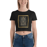 Three Bodhisattvas - Women’s Crop Tee - Svietliy’s