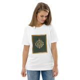 Tiger Conquering Cosmic Mount Meru - Organic Unisex T-Shirt - Front Print - Svietliy’s