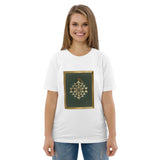 Tiger Conquering Cosmic Mount Meru - Organic Unisex T-Shirt - Front Print - Svietliy’s