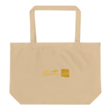 Tiger Conquering The Cosmic Mount Meru - Large organic tote bag - Svietliy’s