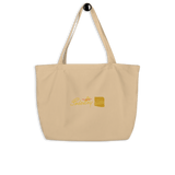 Tiger Conquering The Cosmic Mount Meru - Large organic tote bag - Svietliy’s