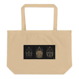 Triptych (Mind, Body, & Soul) - Large organic tote bag - Svietliy’s