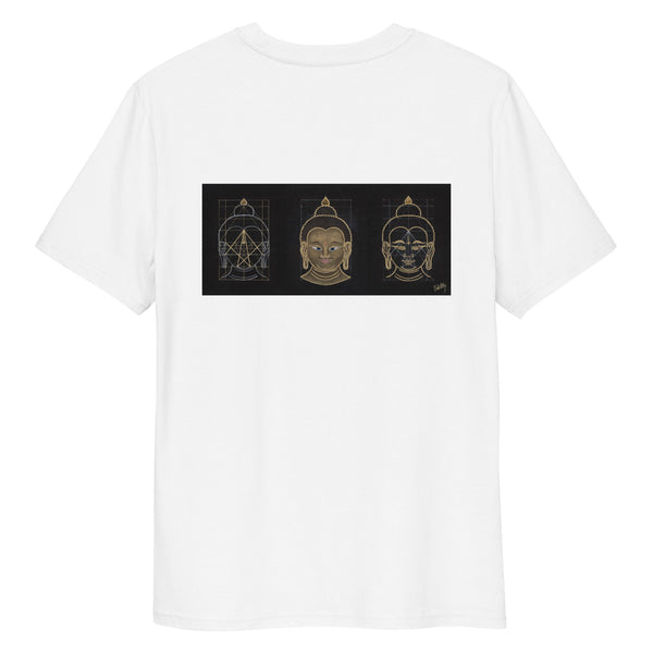 Triptych - Organic Unisex T Shirt Back Print