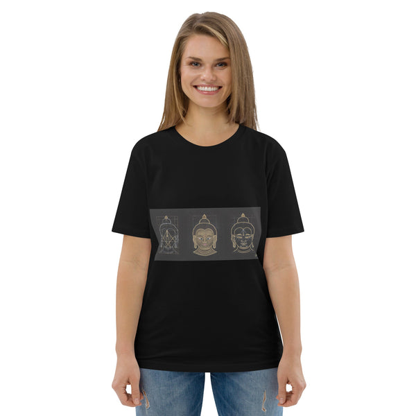 Triptych - Organic Unisex T Shirt Front Print