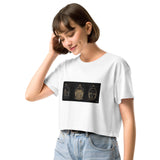 Triptych (Mind, Body, & Soul) - Women's Crop Tee - Svietliy’s