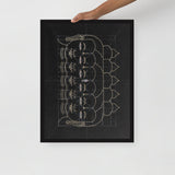 Tulpa: Collective Consciousness - Framed poster - Svietliy’s