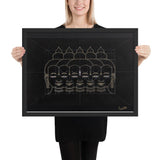 Tulpa: Collective Consciousness - Framed poster - Svietliy’s