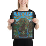 Under the Eucalyptus Tree - Framed poster - Svietliy’s