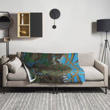 Under the Eucalyptus Tree - Throw Blanket - Svietliy’s