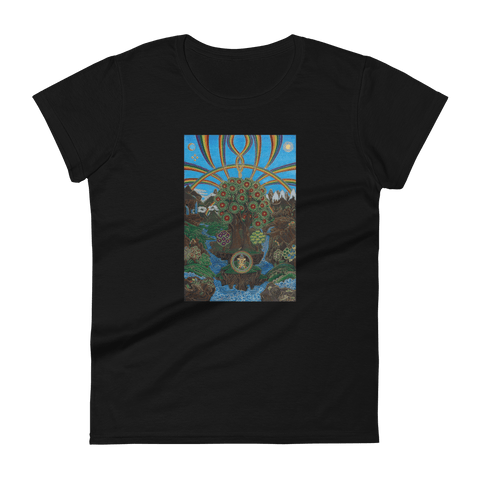 Under the Eucalyptus Tree - Women's short sleeve t-shirt - Svietliy’s