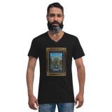 Under The Eucalyptus Tree - Unisex Short Sleeve V-Neck T-Shirt