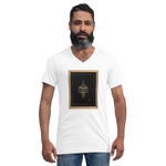 The Elephant of Queen Maya - Unisex Short Sleeve V-Neck T-Shirt