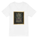 Three Bodhisattvas - Unisex Short Sleeve V-Neck T-Shirt