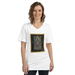 Three Bodhisattvas - Unisex Short Sleeve V-Neck T-Shirt