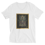 Three Bodhisattvas - Unisex Short Sleeve V-Neck T-Shirt