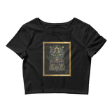 Three Bodhisattvas - Women’s Crop Tee