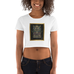 Three Bodhisattvas - Women’s Crop Tee