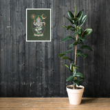 Nritya Ganapati - The Happy Dancer Ganesha - Framed poster - Svietliy’s