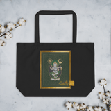 Nritya Ganapati - The Happy Dancer Ganesha - Large organic tote bag - Svietliy’s