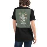 Nritya Ganapati - The Happy Dancer Ganesha - Organic T-Shirt - Back Print - Svietliy’s