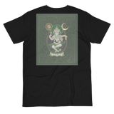 Nritya Ganapati - The Happy Dancer Ganesha - Organic T-Shirt - Back Print - Svietliy’s