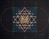 Sri Yantra Map - Color Guidance & Sequence - Svietliy’s