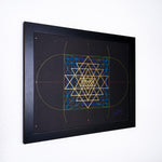 Sri Yantra Map - Color Guidance & Sequence