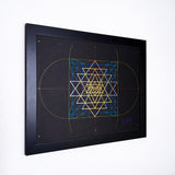 Sri Yantra Map - Color Guidance & Sequence