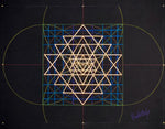 Sri Yantra Map - Color Guidance & Sequence