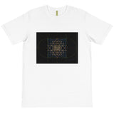 Sri Yantra Rainbow Map Organic T-Shirt